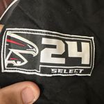 Atlanta Falcons 24 Select Womens Size Large Black Quilted 1/4 Snap Pullover Photo 7