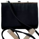 Liz Claiborne  Women’s Black Fabric Purse Shoulder Bag Clutch HOLIDAY’S Photo 1