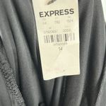 EXPRESS  Dress Black lacy with colorful embroidered flowers Sz 14 Fairycore Y2k Photo 5