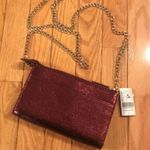 barney's new york  cherry metallic leather bag Photo 1