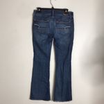 American Eagle dark denim kick boot super stretch jeans size 4 short Photo 7