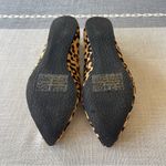 Steve Madden Feather Leopard Loafers Size 7 Genuine Calf Hair Flats Brown Photo 6