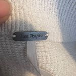 Free People Soft Ribbed White long sleeve sweater Photo 3