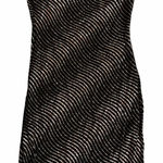 Y2K Strapless Glitter Mini Dress Size Small Black Photo 0