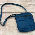 Travelon  Teal Blue Nylon RFID Shielded Pocket Crossbody Bag Photo 0