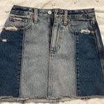 Abercrombie & Fitch Denim 2 tone skirt Photo 0