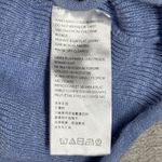 Free People Beach Shirt Ribbed Knit Henley Top Long Sleeve Casual Button Blue XS Photo 6