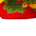 Quilted Floral Clutch Purse Red Plaid Strap Shoulder Bag Cosmetic Pouch Photo 3