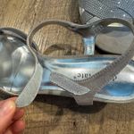 David Tate Womens Rain Faux Suede Square Toe Dress Sandals Size 10 Gray Photo 4