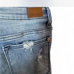 Judy Blue  Distressed Ripped Skinny Fit Blue Jeans With Pockets | Size 7/28 Photo 2
