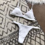 White Bikini Set Size M Photo 9