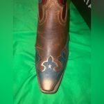 Ariat Bravery Red and Teal Western Boots size 8 Photo 10