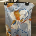 Reformation ππ Joanne Silk Dress ~ Hyperion Blue Print 10 NWT Photo 7