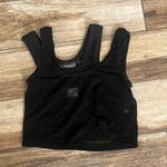 LF SBW  strappy black knit top nwt Photo 1