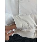 Hollister by A&F Women’s Puffer Vest Sherpa Fur Lined Pearl Size M Photo 2