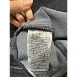 Guess  Jayden Denim Jumpsuit L Y2K Sleeveless Wide Leg Belted Zip‎ Back Dark Wash Photo 3