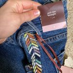 Knox Rose  Embroidered Side Stripe Jeans Women's 2 boho Photo 1