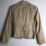 Old Navy  stretch beige button blazer size medium Photo 8