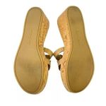 Sam Edelman  Regis Wedge Platform Tan Sandals Womens Size 8.5M‎ Photo 8