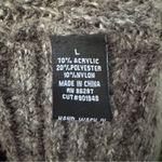 BCBGMAXAZRIA  Long Tunic Cardigan Sweater Cuffed Sleeves Crochet Knit Ribbed EUC Photo 11