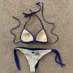 Fendi Authentic blue FF monogram bikini set swimwear Italian size 40 Photo 3