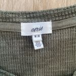 Aerie  Sunspun Waffle Cropped Tank Top Women’s medium NWT Photo 3