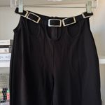 I am gia I.AM.GIA Black Kyla Cutout Ponte Pant Photo 4
