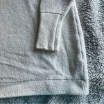 Free People  Ottoman Slouchy Tunic Sweater Size XS Mock Neck Ribbed Stretch White Photo 4