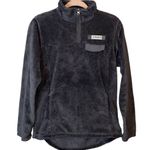Magellan outdoors Magellan Gray Fuzzy Quarter Zip Pullover Photo 0