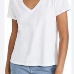 joe's jeans  The Raine deep V tee shirt white xl nwot $78 Photo 1
