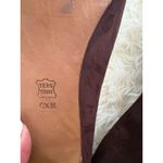 Donald J Pliner Heels Pumps Brown Suede Leather Trim High Heel Shoes 6.5 Photo 6