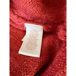 LC Lauren Conrad  Womens L Red Penguin Christmas Oversized ‎ Sweater Holiday Photo 6