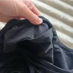 Athleta  Black Fitted Sleeveless Crop Tank Top Photo 5