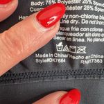 DKNY  Small Bra Wireless Microfiber Plunge Smooth Molded Cups Dark Gray DK7664 Photo 12