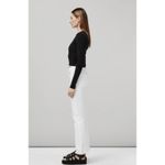 Rag and Bone ‎ Peyton Bootcut Denim Jean in Optic White Size 24 Photo 3