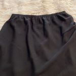 Chico's  Design Maxi Skirt size 3 length 36” waist elastic 32” color black  BNWT Photo 6