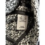 Coldwater Creek V-Neck Black/White Tweed Button Blazer Jacket Size 10 Photo 7