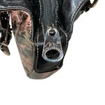 Montana West  Leather Studded Bling Buckle Top Handle Zip Handbag Stylish Camo Photo 14