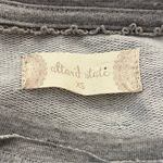 Altar'd State Altar’d State Open Back Long Sleeve Knit Cropped Sweatshirt Heather Gray XS Photo 2