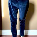Alice + Olivia  Blue Velvet Dress Pants Photo 4