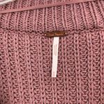 Free People  Clyde Knit Sweater Vest Size XS Mauve Pink Photo 4