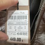 Massimo Dutti silver metallic leather pants Size XS Photo 11