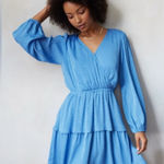 LC Lauren Conrad  Sky Blue Dress Photo 0