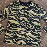 Long sleeve Henley shirt Green Size XL Photo 1