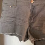 Refuge  Cut-Off Denim Shorts‎ Gray Photo 2
