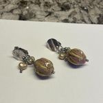 Ceramic Bead Dangle Drop Clip On Clip Photo 1