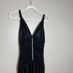 Windsor Vtg Y2K Whimsigoth Black Dress Event Witchy Glam Fairy Grunge  90s Photo 3