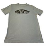 Vans  Off the Wall Classic Fit T-shirt Light Blue Size Small Photo 4