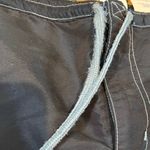 Y2K Buggirl Dark Blue Wide leg raver pants S navy blue drawstring S vintage Photo 9