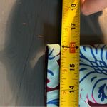 J.Crew Aqua Paisley Midi Slip Skirt Resort Wear | Size Medium Photo 5